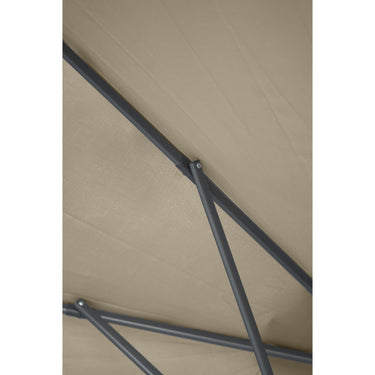 Platinum - Voyager T1 3m Round Champagne Free Arm Parasol