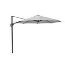 Platinum - Voyager T1 3m Round Luna Grey Free Arm Parasol