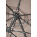 Platinum - Voyager T1 3m Round Taupe Free Arm Parasol
