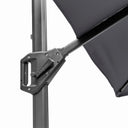 Platinum - Voyager T1 3m x 2m Rectangular Anthracite Free Arm Parasol