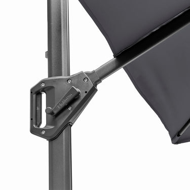 Platinum - Voyager T1 3m x 2m Rectangular Anthracite Free Arm Parasol