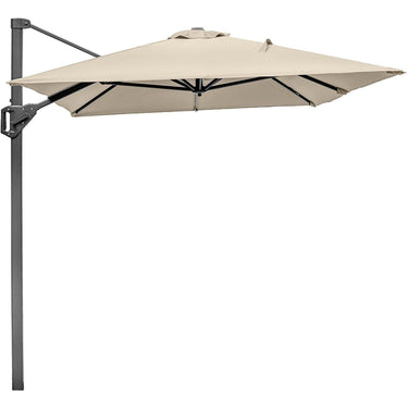 Platinum - Voyager T1 3m x 2m Rectangular Champagne Free Arm Parasol