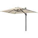 Platinum - Voyager T1 3m x 2m Rectangular Champagne Free Arm Parasol