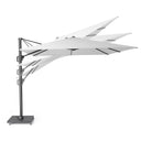 Platinum - Voyager T1 3m x 2m Rectangular Champagne Free Arm Parasol