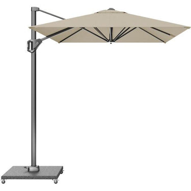 Platinum - Voyager T1 3m x 2m Rectangular Champagne Free Arm Parasol