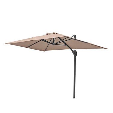 Platinum - Voyager T1 3m x 2m Rectangular Taupe Free Arm Parasol