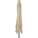 Platinum Voyager T2 2.7m Square Champagne Free Arm Parasol