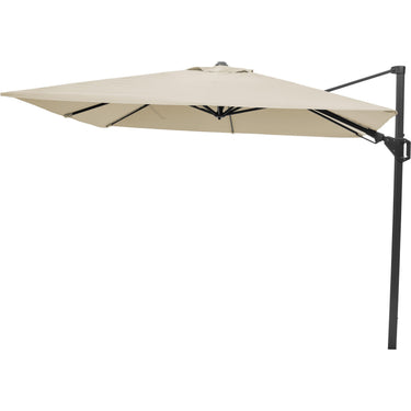 Platinum Voyager T2 2.7m Square Champagne Free Arm Parasol