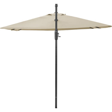 Platinum Voyager T2 2.7m Square Champagne Free Arm Parasol