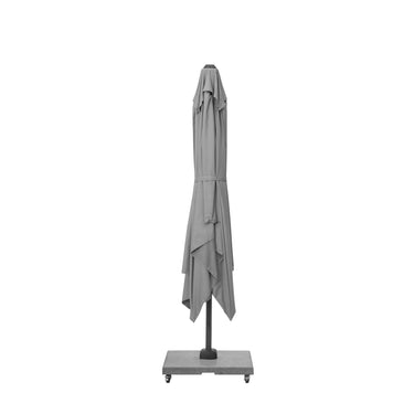 Platinum - Voyager T2 2.7m Square Luna Grey Free Arm Parasol