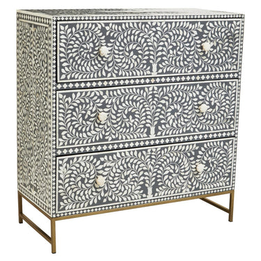 Serena three drawer chest