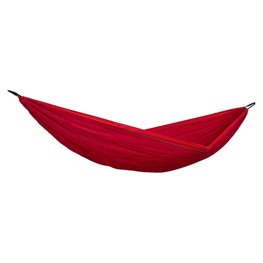 Silk Traveller XL-Hammock-Amazonas-AMAZONAS Silk Traveller XL The extra-large lightweight hammock Without the typical hammock suspension cordstherefore with extra-long lying surface. Silk Traveller XL is made from parachute silk. This high-performance material is not just extremely hard-wearing and stable, but is also splendidly soft, pleasant on the skin and breathable! Extra-large and extra light!Our XL variant is even bigger than the Silk Traveller, which is big itself. It therefore fits between two tree