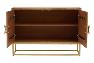 Siva sideboard. Mango wood storage cabinet.