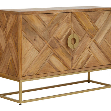Siva sideboard. Mango wood storage cabinet.