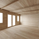 Store More - Ashley Pent Log Cabin Garden Room - 4.5m x 3.5m