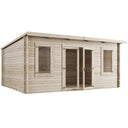 Store More - Ashley Pent Log Cabin Garden Room - 5.0m x 4.0m