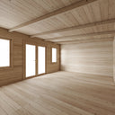 Store More - Ashley Pent Log Cabin Garden Room - 5.0m x 4.0m