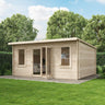 Store More - Ashley Pent Log Cabin Garden Room - 5.0m x 4.0m