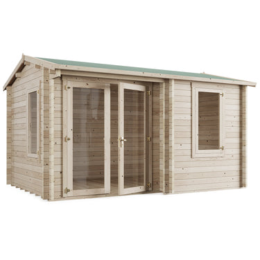 Store More - Welbeck Reverse Apex Garden Office - 4.0m x 3.0m
