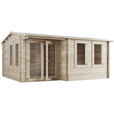 Store More - Welbeck Reverse Apex Garden Office - 5.0m x 4.0m