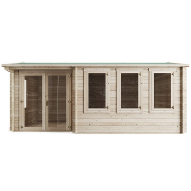 Store More - Welbeck Reverse Apex Garden Office - 5.5m x 5.0m