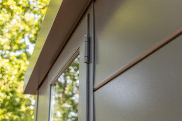 Telluria - Luminato steel garden room. 2.4 x 2.4m. Outdoor living
