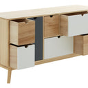 Wadrin Six Drawer Chest