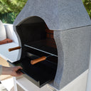 Xclusive Decor - Firenze Charcoal BBQ with side table.