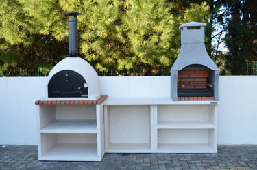 Xclusive Decor - Napoli Outdoor Kitchen, BBQ & Wood Fired Pizza Oven