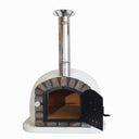 Xclusive Decor - Premier Wood Fired Pizza Oven with Stand and Side Table.